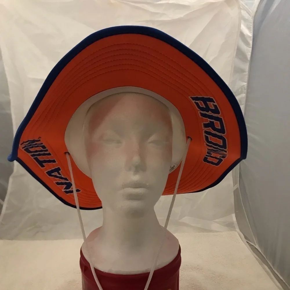 CowBucker for Denver Broncos Adjustable SnapBack Bronco Nation Mesh Bucker Hat